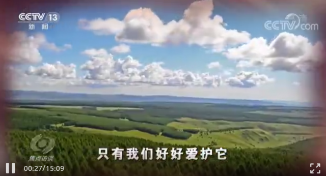 视频丨我这十年 守护绿水青山（央视《焦