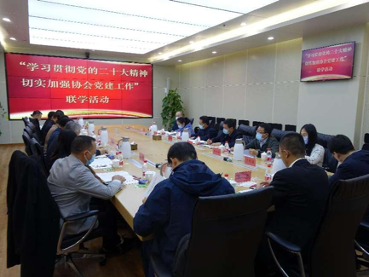 学习贯彻党的二十大精神 切实加强协会党建工作